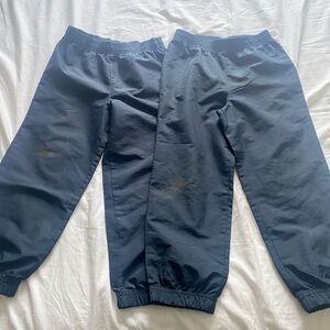2 Size 5 Joe Fresh Navy Elastic Waist Kids Splash Pants